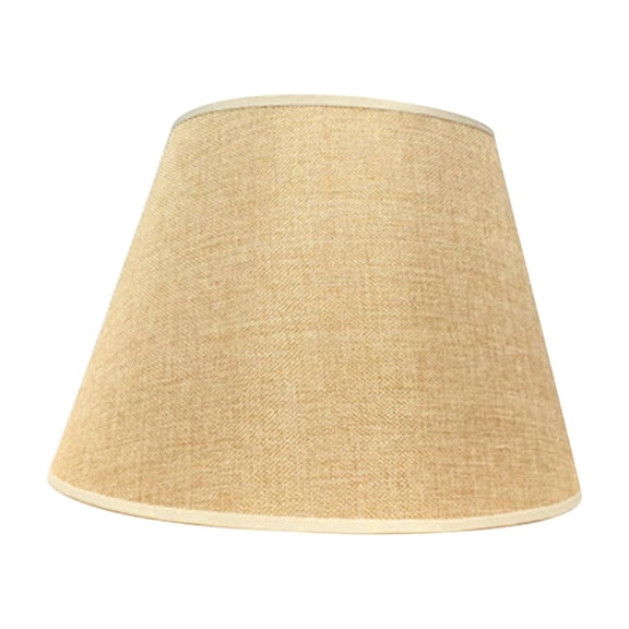 Table Lamp Shade, Desk Light Lampshade, Rustic Wall Sconce Shade, Lighting Fixtures for Living Room Hotel Home Office Bedroom Dining Room Yellow 16x26x17cm