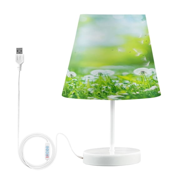 Table Lamp Small 5.9x10.8 Inches Table Lamps Night Light Tools & Home Improvement Bedroom Lamp Guest Room Lamp Study Lamp Office Lamp Beautiful Green Grass