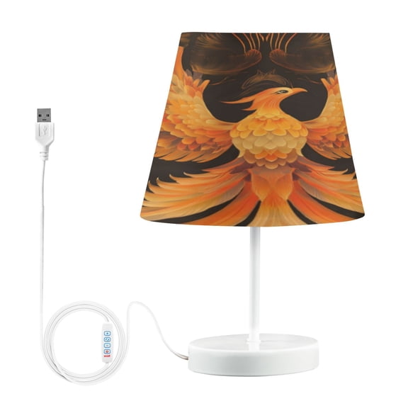 Table Lamp Small 5.9x10.8 Inches Table Lamps Night Light Tools & Home Improvement Bedroom Lamp Guest Room Lamp Study Lamp Office Lamp Beautiful Phoenix