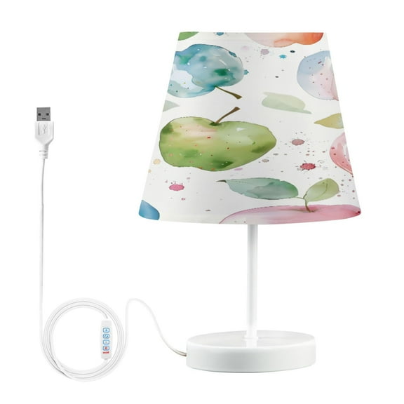 Table Lamp Small 5.9x10.8 Inches Table Lamps Night Light Tools & Home Improvement Bedroom Lamp Guest Room Lamp Study Lamp Office Lamp Big Coloured Apple