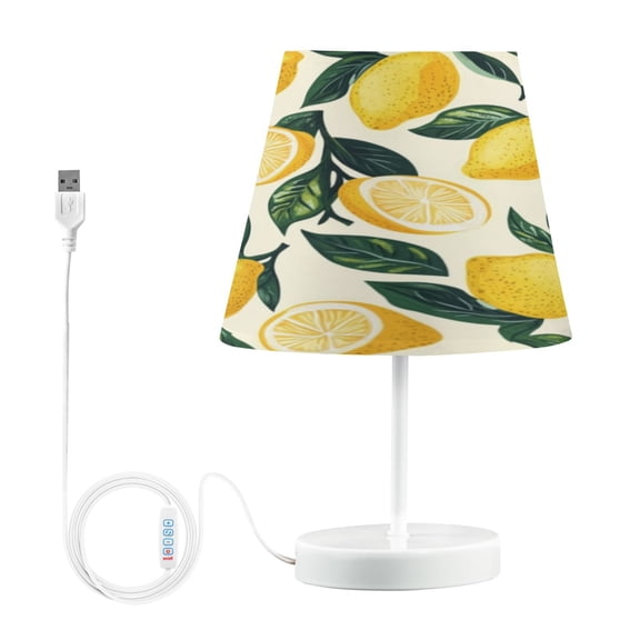 Table Lamp Small 5.9x10.8 Inches Table Lamps Night Light Tools & Home Improvement Bedroom Lamp Guest Room Lamp Study Lamp Office Lamp Cartoon Lemon Yellow