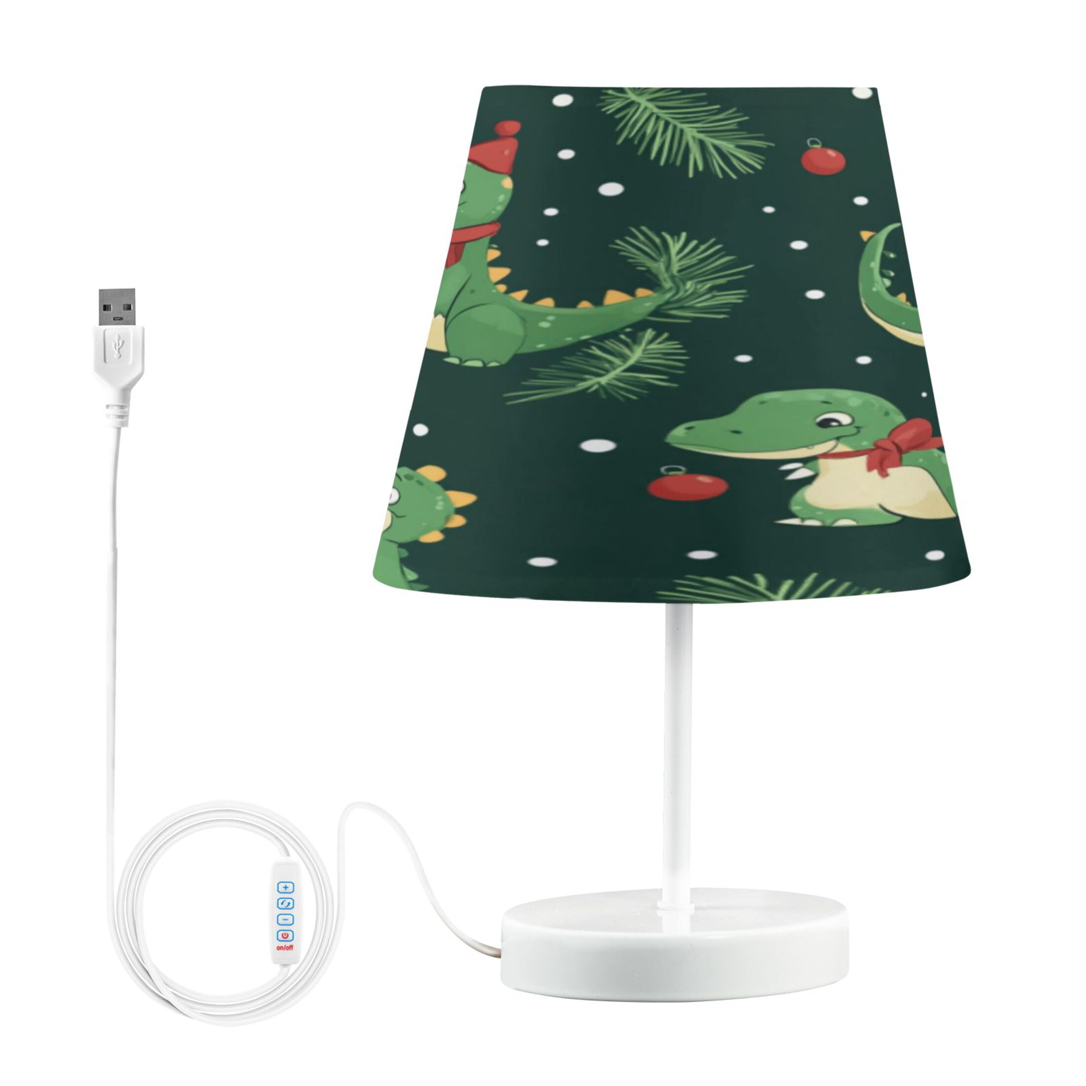 Table Lamp Small 5.9x10.8 Inches Table Lamps Night Light Tools & Home Improvement Bedroom Lamp Guest Room Lamp Study Lamp Office Lamp Christmas Cartoon Dinosaur