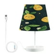 thumbnail image 1 of Table Lamp Small 5.9x10.8 Inches Table Lamps Night Light Tools & Home Improvement Bedroom Lamp Guest Room Lamp Study Lamp Office Lamp Cute Smile Lemon, 1 of 7