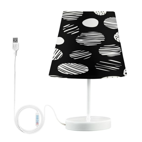 Table Lamp Small 5.9x10.8 Inches Table Lamps Night Light Tools & Home Improvement Bedroom Lamp Guest Room Lamp Study Lamp Office Lamp Fringe Circle