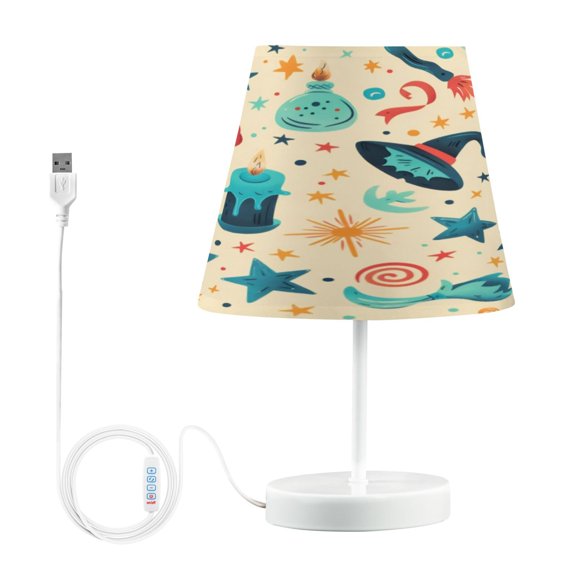 Table Lamp Small 5.9x10.8 Inches Table Lamps Night Light Tools & Home Improvement Bedroom Lamp Guest Room Lamp Study Lamp Office Lamp Magic Candle Hat