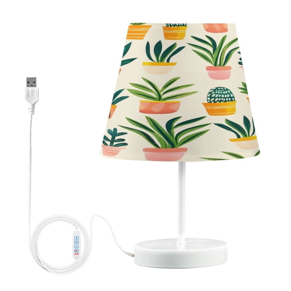 Table Lamp Small 5.9x10.8 Inches Table Lamps Night Light Tools & Home Improvement Bedroom Lamp Guest Room Lamp Study Lamp Office Lamp Mini Plant