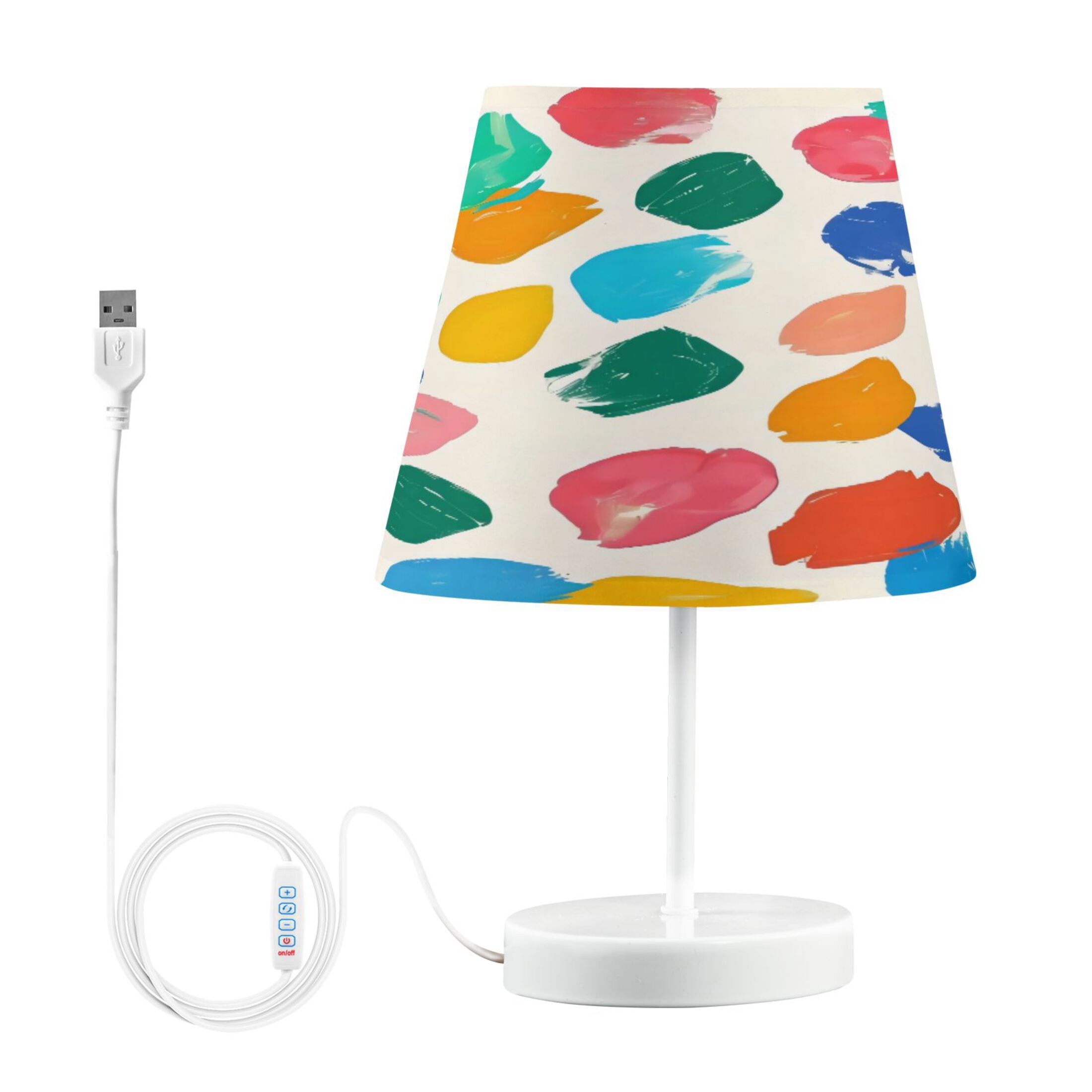 Table Lamp Small 5.9x10.8 Inches Table Lamps Night Light Tools & Home Improvement Bedroom Lamp Guest Room Lamp Study Lamp Office Lamp Oil Painting Petal