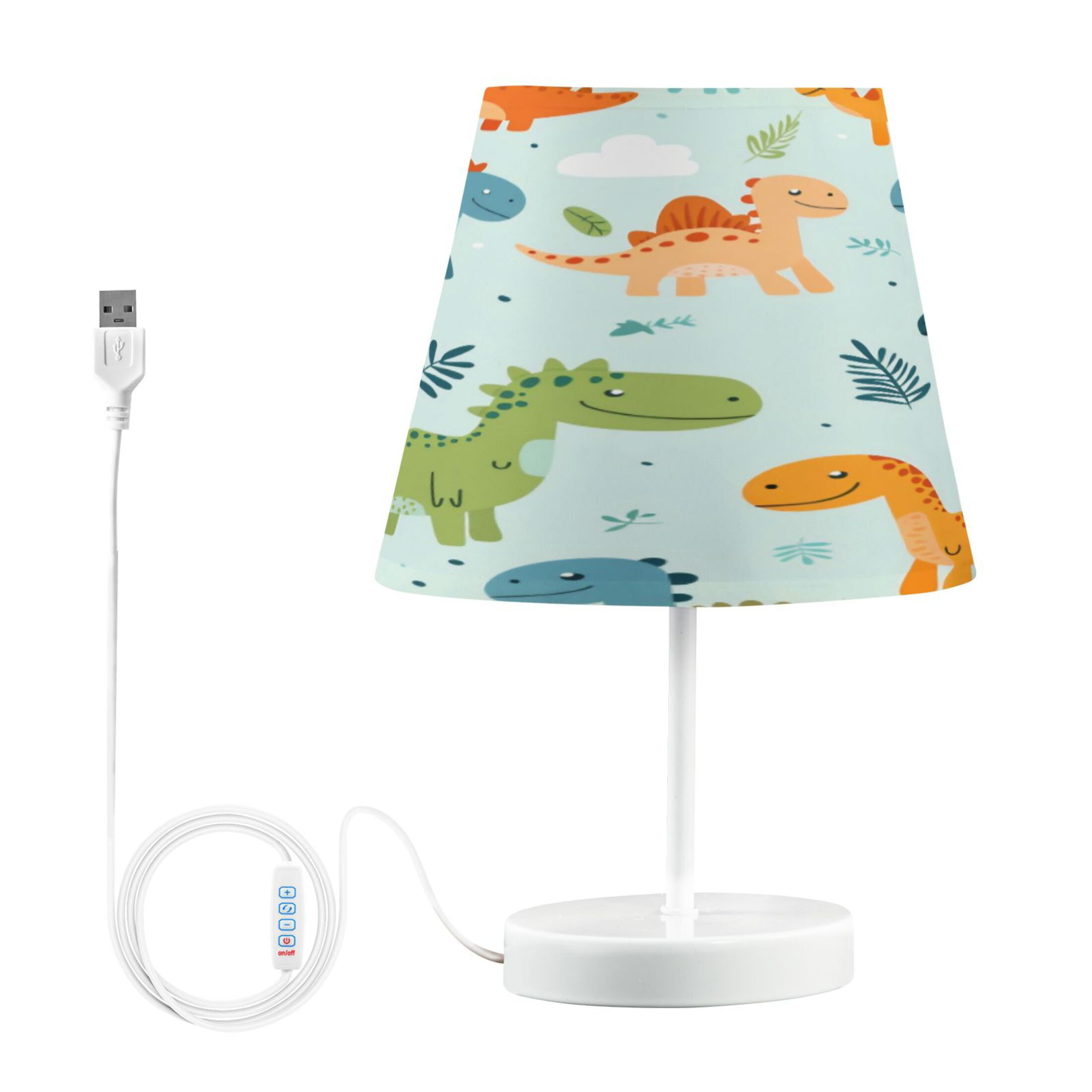 Table Lamp Small 5.9x10.8 Inches Table Lamps Night Light Tools & Home Improvement Bedroom Lamp Guest Room Lamp Study Lamp Office Lamp Polychromatic Dinosaur