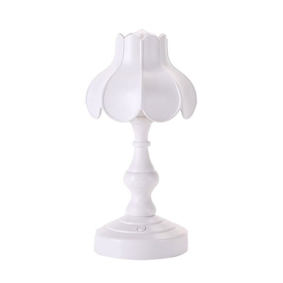 Table Lamp, USB Rechargeable, Dormitory Bedside Night Light, Portable Mini LED Lamp for Bedroom, Home Decor, European and US Style, Vintage Ornament, Soft Light, Compact Design