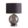 thumbnail image 1 of Table Lamp with Glass Orb and Metal Base, Silver - Saltoro Sherpi, 1 of 5