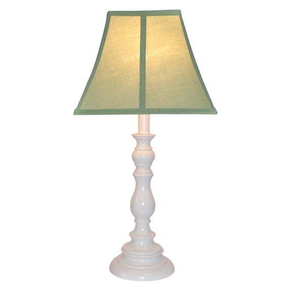 Table Lamp with White Base (Choose Your Color)