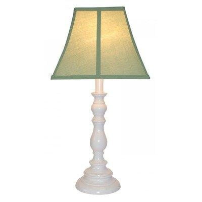 Table Lamp with White Base (Choose Your Color)