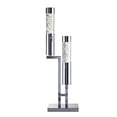 thumbnail image 1 of Acme Claus Table Lamp in Brushed Nickel Metal Base, 1 of 5