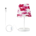 thumbnail image 1 of Table Lamps 3 Color 10 Way Dimmable LED Nightstand Lamp for Bedroom, Living Room, Home Office Watercolor Cherry Blossom Small, 1 of 7