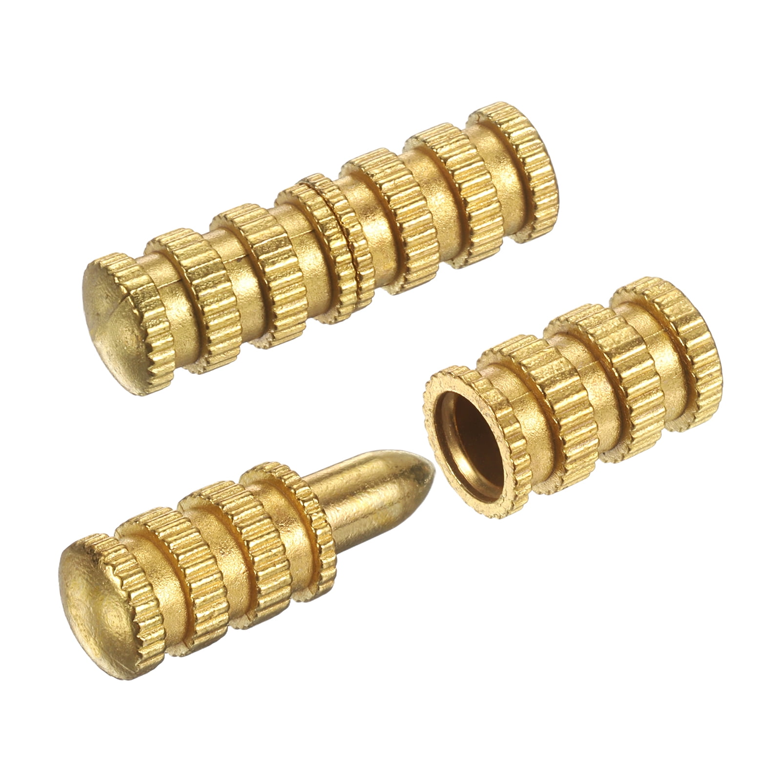 Table Leaf Dowel Pin, 20 Pack Zinc Alloy Table Bolt Sleeve Connectors ...