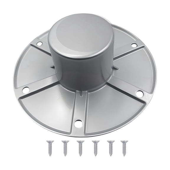 Table Leg Mounting Base Screws Secure Anti Shake Design Aluminum For