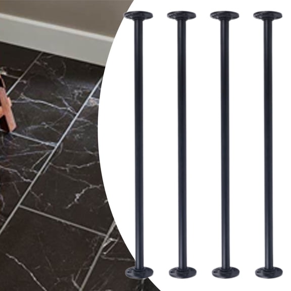 Table Legs, 30-Inch Table Legs, Industrial Pipe Style Table Legs for Bedrooms, Hotels, Dining Rooms, Restaurants