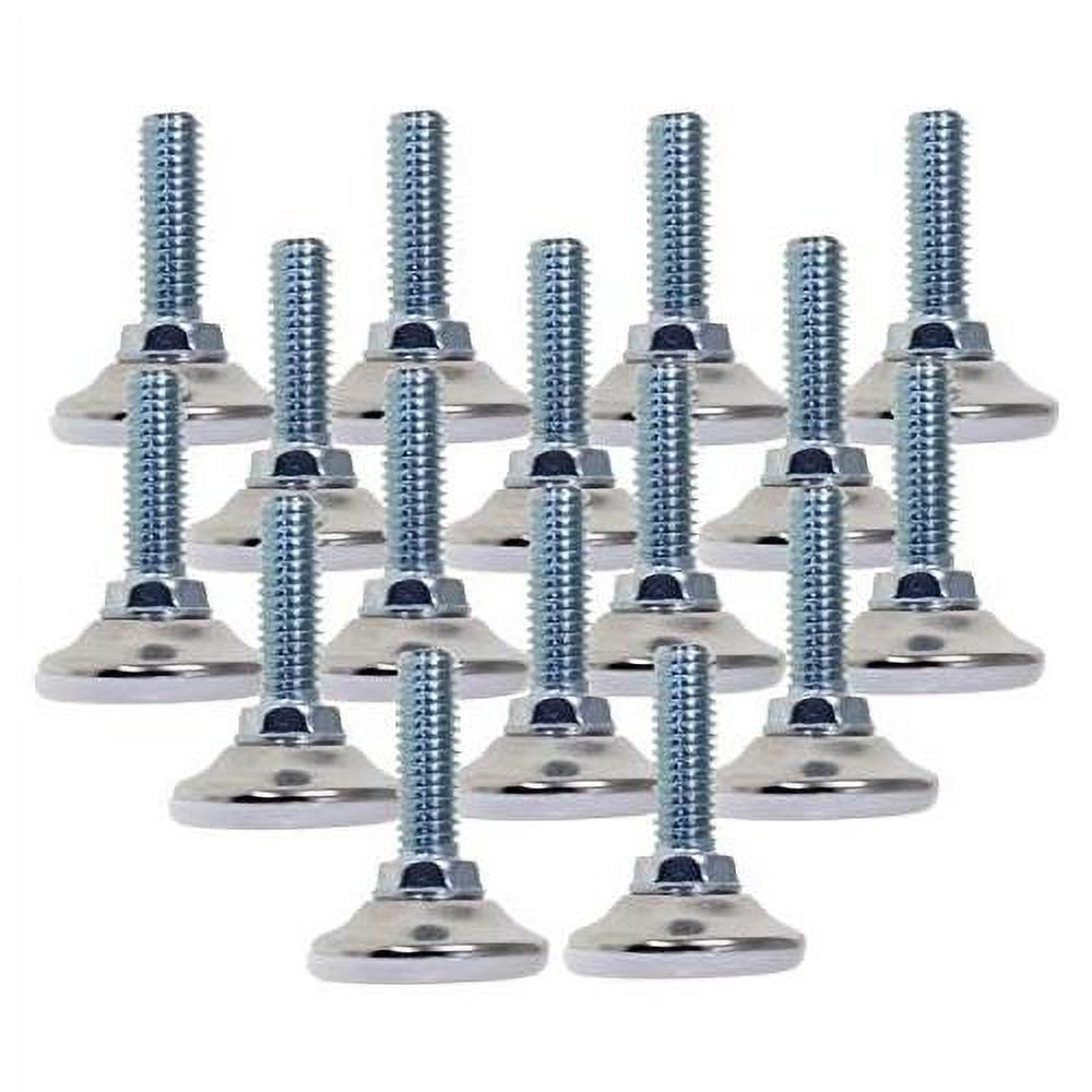 Table Legs Furniture Feet Chair Glides Adjustable Legs Nylon Base 16