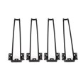 Table Legs Hairpin Table Legs 4PCS Heavy Duty for Coffee Table Folding