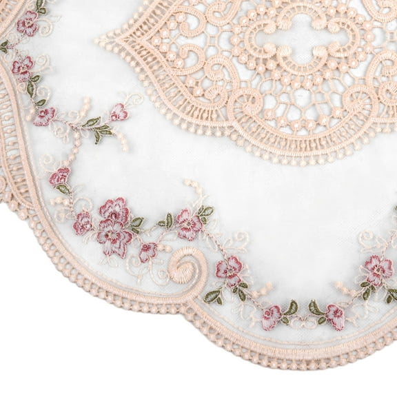 Table Map Dressing Table Tablecloth For Table Rose Embroidered Tablecloth Lace Round Tablecloth Table Runner Smile Home