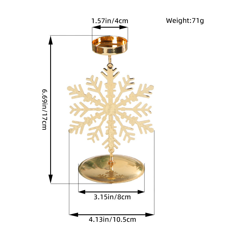Table Metal Candle Holder Desktop Centerpiece Tea Light Holder Tealight