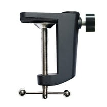 Table Mount Clamp Clip Aluminum Alloy Base Desk Lamp Clamp Bracket Desktop Fixed Bracket Clamp Microphone Stand Bracket