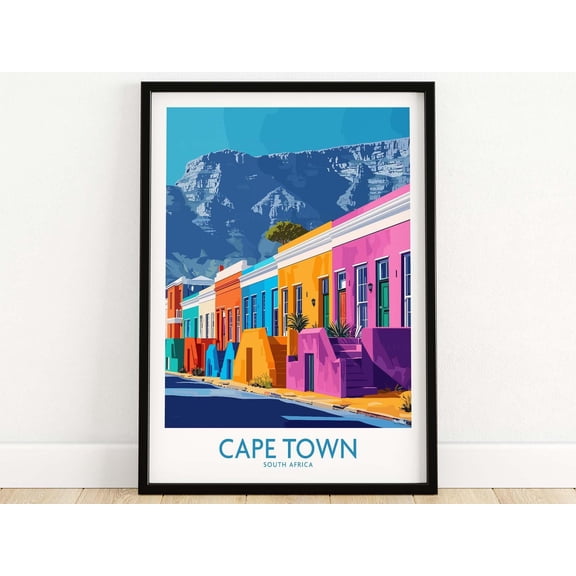 Table Mountain Cape Town Poster South Africa