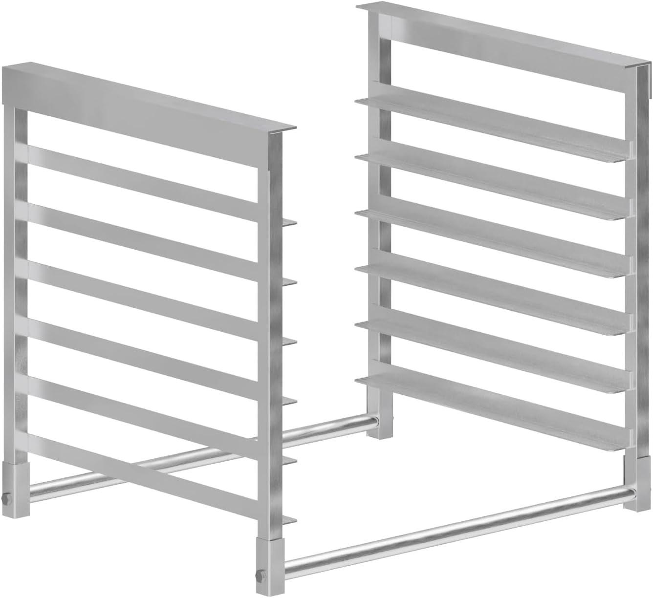 Table-Mounted Aluminum Bun Pan Rack for 30