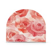Table Napkin Holder, One Sizex1 Kitchen Napkin Holder Acrylic Napkin Holder Restaurant Napkin Holder Pink Roses Seamless