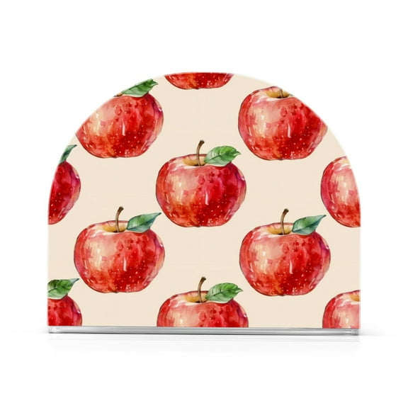Table Napkin Holder, One Sizex1 Kitchen Napkin Holder Acrylic Napkin Holder Restaurant Napkin Holder Red Apple