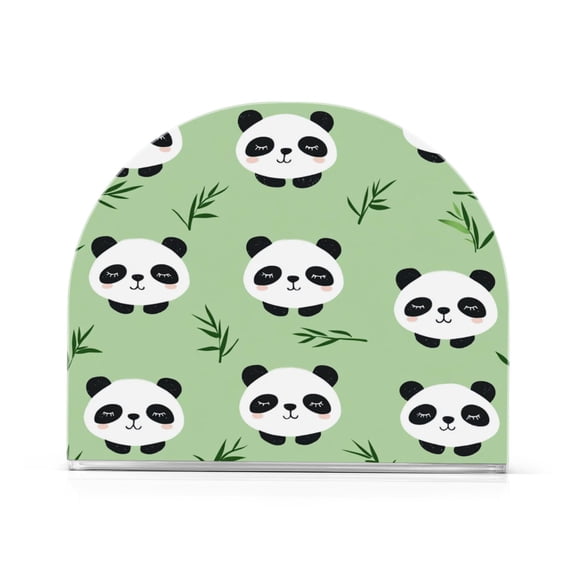 Table Napkin Holder, One Sizex1 Kitchen Napkin Holder Acrylic Napkin Holder Restaurant Napkin Holder Super Cute Cartoon Panda
