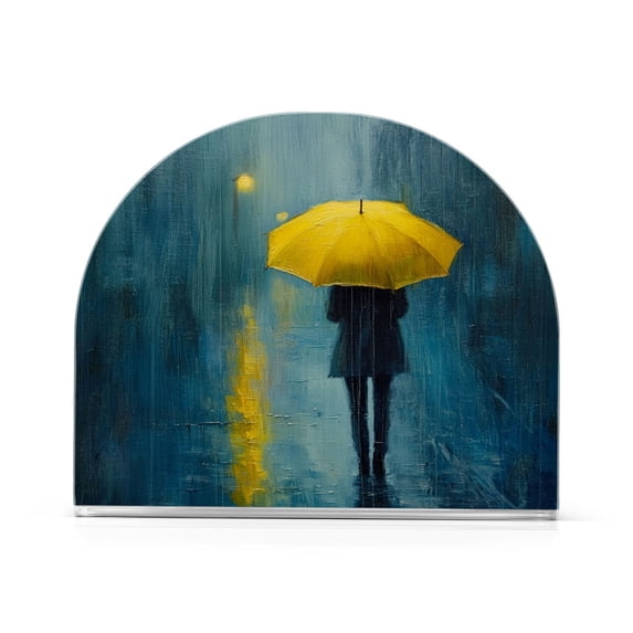 Table Napkin Holder, One Sizex2 Kitchen Napkin Holder Acrylic Napkin Holder Restaurant Napkin Holder Super Cool Rain