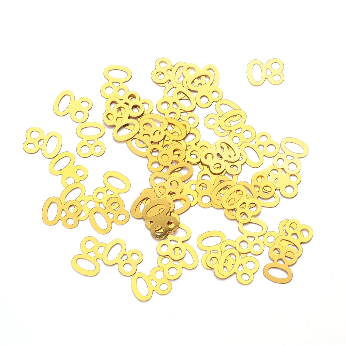 180 PCS Gold Glitter 80th Birthday Confetti - Number 80 Party Decorations For Anniversary, Adult Birthday 2 thumbnail image