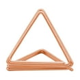 thumbnail image 1 of Table Number Holder, Place Small Triangle Shape Name Numbers Table Photo Picture Holder Stand Clip for Wedding Baby Shower Party, Suitable for Small Card (Rose Gold) 0.94x0.94", 1 of 9