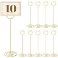 thumbnail image 1 of Table Number Holders 10Pcs - 8.75 Inch Place Card Holder Tall Table Number Stands for Wedding Party Graduation Reception, 1 of 7