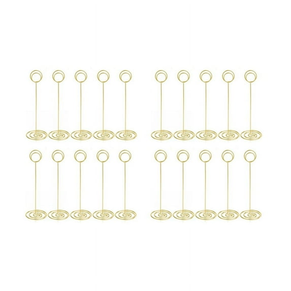 Table Number Holders 20Pcs - 8.75 Inch Place Card Holder Tall Table Number Stands for Wedding Graduation Reception