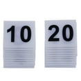 thumbnail image 1 of Table Number Signs 1-40 Table Numbering Table Display Table Number, 1 of 9