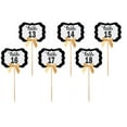 thumbnail image 1 of Table Numbers 13-18 Table Decoration Party Centerpiece Picks, 1 of 1