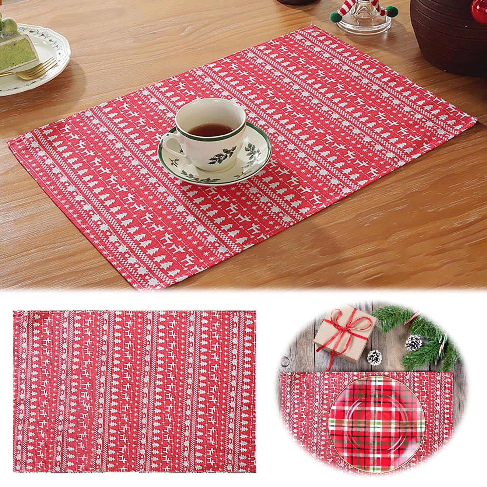Table Place Mats 4 Dining Table Set And round Glass Dining Table Set