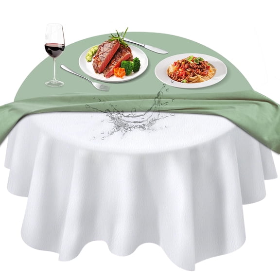 Table Protector Pad with Flannel Backing, Heavy-Duty Vinyl Table Padding Under Tablecloth, Waterproof, Heat Resistant, 72 x 54 inches, Rectangular