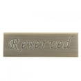 thumbnail image 1 of Table Reserved Sign, Double-Sided Tips Reserved Sign, Running Water Stainless Steel Material Night Clubs For Use In Cafes, 1 of 8