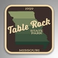 thumbnail image 1 of Table Rock State Park Decal Sticker | 4-Inches By 4-Inches | Vinyl Sticker | UV Protective Laminate | SP053, 1 of 1