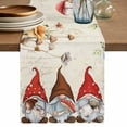 thumbnail image 1 of Table Runner 36 Inches Long for Kitchen Dining, Gnomes Spring Floral Dresser Scarf Farmhouse, Dining Table Decorations for Wedding/Parties, Daisy Pastoral Flowers Watercolor 13 x 36 In, 1 of 8