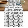thumbnail image 1 of Table Runner 36 Inches Long for Kitchen Dining, Ocean Brown Fish Dresser Scarf Farmhouse, Dining Table Decorations for Wedding/Parties, Summer Fishing Coastal Nautical Simple 13 x 36 In, 1 of 8