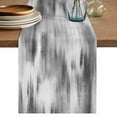 thumbnail image 1 of Table Runner 70 Inches Long for Kitchen Dining, Grey Ombre Dresser Scarf Farmhouse, Dining Table Decorations for Wedding/Parties, Vintage Simple Abstract Gradient Mottled 13 x 70 In, 1 of 8