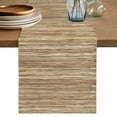 thumbnail image 1 of Table Runner 70 Inches Long for Kitchen Dining, Retro Yellow Dresser Scarf Farmhouse, Dining Table Decorations for Wedding/Parties, Country Farmhouse Abstract Minimalist Texture 13 x 70 In, 1 of 8
