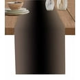 thumbnail image 1 of Table Runner 72 Inches Long for Kitchen Dining, Brown Black Ombre Dresser Scarf Farmhouse, Dining Table Decorations for Wedding/Parties, Modern Gradient Abstract Art 16 x 72 In, 1 of 9