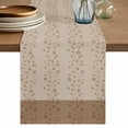 thumbnail image 1 of Table Runner 72 Inches Long for Kitchen Dining, Pink Brown Floral Dresser Scarf Farmhouse, Dining Table Decorations for Wedding/Parties, Spring Flowers 14 x 72 In, 1 of 8