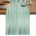 thumbnail image 1 of Table Runner 90 Inches Long for Kitchen Dining, Green Dresser Scarf Farmhouse, Dining Table Decorations for Wedding/Parties, Modern Abstract Art Ombre Striped 13 x 90 In, 1 of 8