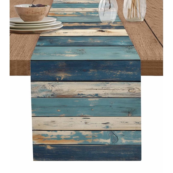 Table Runner Black and White Stripe Pattern Table Decoration for Kitchen Dinning Simple Style Table Decoration for Indoor Outdoor Party Wedding Decor 13x90inch